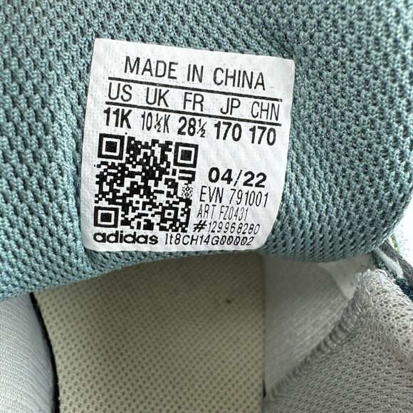 Adidas Five Ten Freerider Kids Size 11K VCS Shoes Green AFZ0431 Bike BMX NWOB - Picture 13 of 14